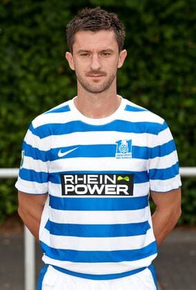 15.08.2013, Duisburg, Fussball, 3. Liga, Mannschaftsfoto MSV Duisburg, Einzelfotos, Porträttermin. Branimir Bajic (Duisburg)