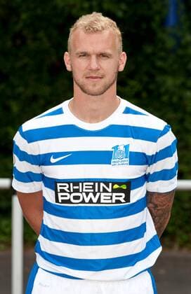 15.08.2013, Duisburg, Fussball, 3. Liga, Mannschaftsfoto MSV Duisburg, Einzelfotos, Porträttermin. Sascha Dum (Duisburg)