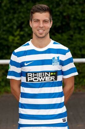 15.08.2013, Duisburg, Fussball, 3. Liga, Mannschaftsfoto MSV Duisburg, Einzelfotos, Porträttermin. Kevin Wolze (Duisburg)