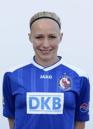 Pauline Bremer, 1.FFC Turbine Potsdam, Fußball, Frauen, Bundesliga, Saison 2013 2014, Potsdam, 15.08.2013,
