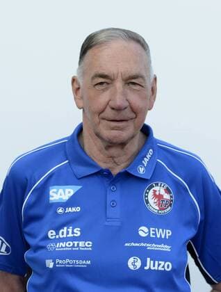 Bernd Schröder (Trainer), 1.FFC Turbine Potsdam, Fußball, Frauen, Bundesliga, Saison 2013 2014, Potsdam, 15.08.2013,