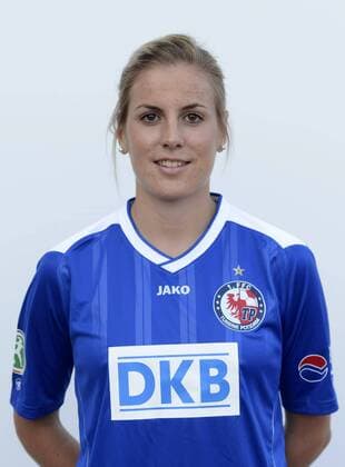 Jennifer Cramer, 1.FFC Turbine Potsdam, Fußball, Frauen, Bundesliga, Saison 2013 2014, Potsdam, 15.08.2013,