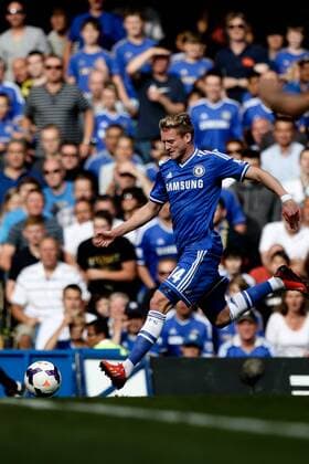 Andre Schürrle of Chelsea - Chelsea v Hull City - Premier League - Stamford Bridge - London - 18th August 2013 - Pic Charlie Forgham-Bailey Sportimage EDITORIAL USE ONLY. No use with unauthorised audio, video, data, fixture lists, club league logos or live services. Online in-match use limited to 120 images, no video emulation. No use in betting, games or single club league player publications.
