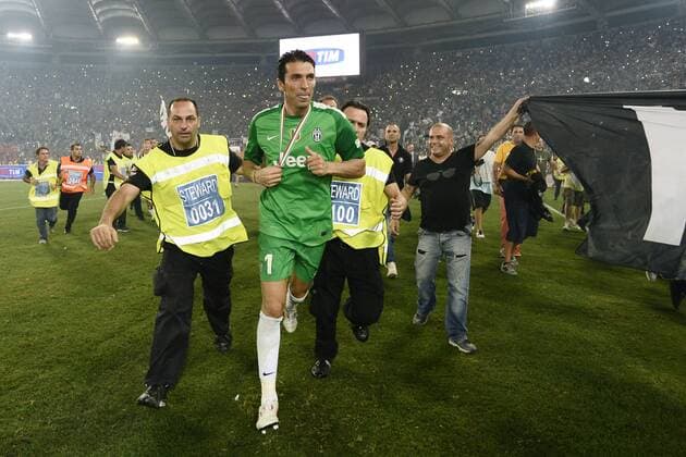 Db Roma 18 08 2013 - Supercoppa Italiana Juventus Turin vs Lazio Rom: Gianluigi Buffon 