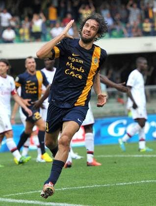 Football - soccer: Serie A, Hellas Verona - AC Mailand, luca toni xHOCHxZWEIx xItalyxPhotoxPressx 