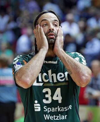 25.08.2013, xovx, Handball HBL, HSG Wetzlar- TBV Lemgo, enttäuscht, enttäuscht schauend, dissapointed, Ivano Balic (HSG Wetzlar), Portrait.