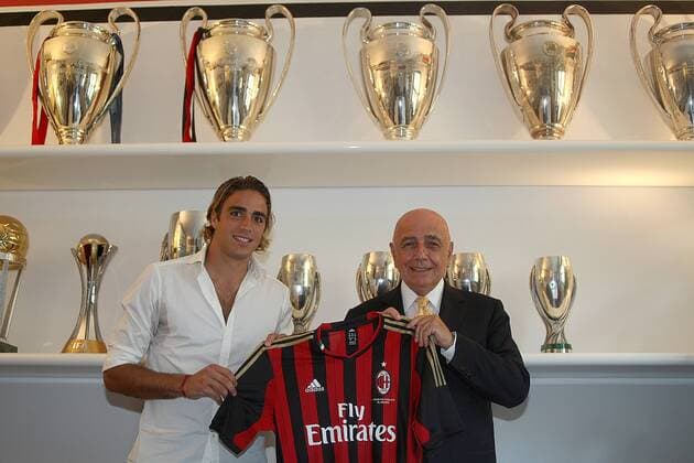 Präsentation Neuzugang AC Mailand: ALESSANDRO MATRI, ADRIANO GALLIANI