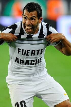 Mg Torino 31 08 2013 - campionato di calcio serie A Juventus Turin -Lazio Rom: Torjubel Carlos Tevez 