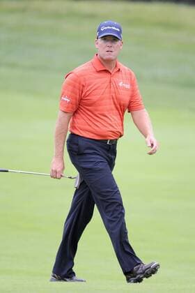 Aug. 31, 2013 - Norton, Massachusetts, USA - August 31, 2013 - Norton, Massachusetts, U.S. - D.A. Points walks onto the 13th green during the second round of the Deutsche Bank Championship, FedEx Cup playoffs held at the Tournament Players Club in Norton Massachusetts. Eric Canha CSM PGA Golf Herren 2013: Deutsche Bank Championship Round 2 AUG 31 - ZUMAc04