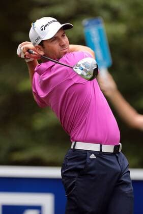 August 31, 2012: Sergio Garcia on the 9th tee during the Second Round of the Deutsche Bank Championship at TPC Boston, Norton, MA on August 31, 2013. GOLF: AUG 31 PGA Golf Herren - Deutsche Bank Championship - Second Round Icon4821308310042 EDITORIAL USE ONLY