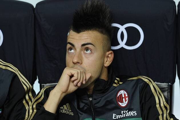 Db Milano 01 09 2013 - campionato di calcio serie A AC Mailand vs Cagliari Calcio: Stephan El Shaarawy 