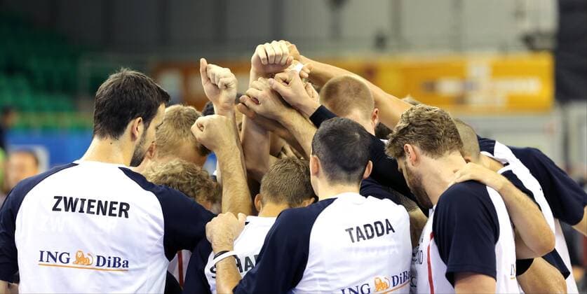 BASKETBALL - FIBA EuroBasket, EM 2013, FRA vs GER LAIBACH,SLOWENIEN,04.SEPT.13 - DIVERS, BASKETBALL - FIBA EuroBasket, Europameisterschaft 2013, Länderspiel, Gruppenphase, Frankreich vs Deutschland. Bild zeigt das Team von GER. 