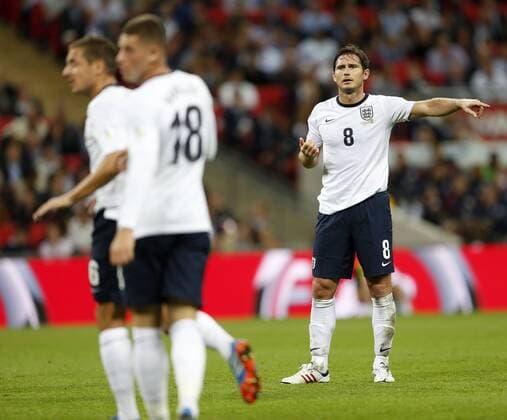 England s Frank Lampard in action England v Moldova - 2014 World Cup Qualifier - Wembley Stadium - London - England -06 09 2013 - Pic David Klein Sportimage EDITORIAL USE ONLY. No use with unauthorised audio, video, data, fixture lists, club league logos or live services. Online in-match use limited to 120 images, no video emulation. No use in betting, games or single club league player publications.