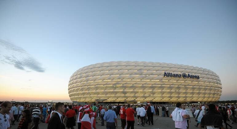 Fussball International WM Qualifikation 2014 06.09.2013 Deutschland Außenhülle der Allianz Arena München 