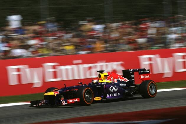 Sebastian Vettel (Red Bull Racing) Formel 1 GP Italien 2013 Formel 1 Grand Prix Italien 2013