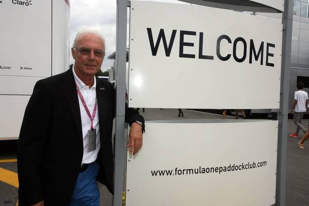 Franz Beckenbauer, VIP, formula 1 GP, Deutschland, Italien in Monza, 08.09.2013 Photo:mspb Thill Franz Beckenbauer, VIP,s F1 GP, Italien,