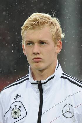 Fußball U 19-Länderspiel Deutschland - Griechenland am 10.09.2013 im Preußenstadion in Münster Julian Brandt ( Deutschland )