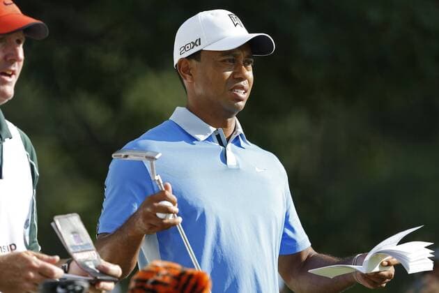 Sept. 11, 2013 - Lake Forest, IL, USA - Tigers Woods stands at the 10th tee during the Gardner Heidrick Pro-Am held at Conway Farms Golf Club in Lake Forest, Illinois, on Wednesday, September 11, 2013. BMW Championship - ZUMAm67