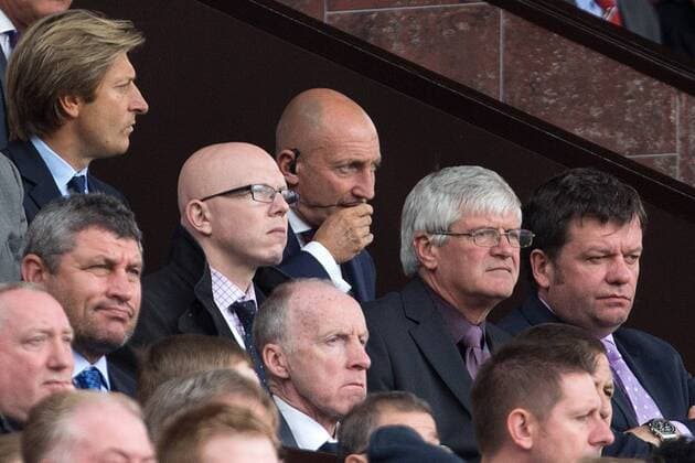 Ian Holloway manager of Crystal Palace issues orders from the directors box - Manchester United ManU vs. Crystal Palace - Premier League - Old Trafford - Manchester - 14 09 2013 EDITORIAL USE ONLY. No use with unauthorised audio, video, data, fixture lists, club league logos or live services. Online in-match use limited to 120 images, no video emulation. No use in betting, games or single club league player publications.