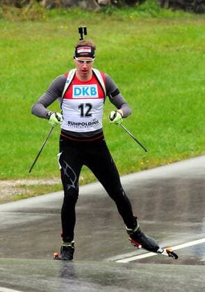 Johannes KÜHN (WSV Reit im Winkel). Deutschland, Ruhpolding: Ski Nordisch Biathlon, Deutsche Meisterschaft 2013: Einzel 20 km Maenner am 14.09.2013, Chiemgau Arena.