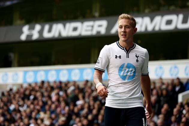 Tottenham s Lewis Holtby - Tottenham Hotspur vs Norwich City - Premier League 2013 14 - White Hart Lane - London - 14th September 2013 - EDITORIAL USE ONLY. No use with unauthorised audio, video, data, fixture lists, club league logos or live services. Online in-match use limited to 120 images, no video emulation. No use in betting, games or single club league player publications.