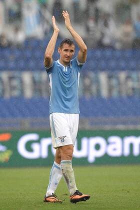 Miroslav Klose Lazio Roma 15-09-2013 Stadio Olimpico Football Calcio 2013 2014 Serie A Lazio Rom vs AC Chievo Verona AntoniettaxBaldassarre