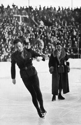 Karl Schäfer (Austria) - Winter Games - Olympic winner. Born 17 May 1909 in Vienna, died 23 April 1976 in Vienna. Austrian figure skater and Olympic champion. Won gold in the 1936 Garmisch-Partenkirchen men s singles. Â  UnitedArchives00798242