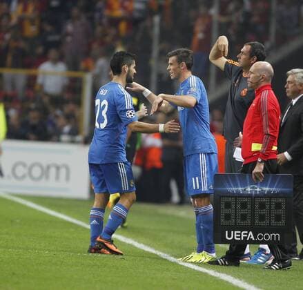 Champions League match played between Real Madrid and Galatasaray Istanbul. In this picture, Gareth Bale enters for Isco. xBEATRIZxGUZMANx