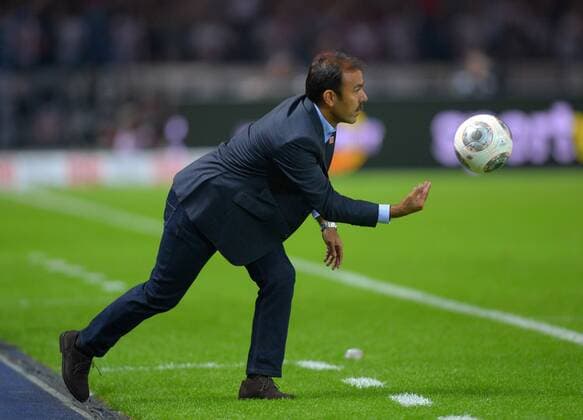 Fussball Berlin 13.09.2013 Saison 2013 2014 1. Bundesliga DFL Hertha BSC Berlin - VFB Stuttgart Jos Luhukay (Hertha BSC, Trainer)