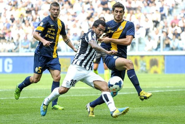 Carlos Tevez Juventus Serie A Juventus Turin - Hellas Verona federicoxtardito
