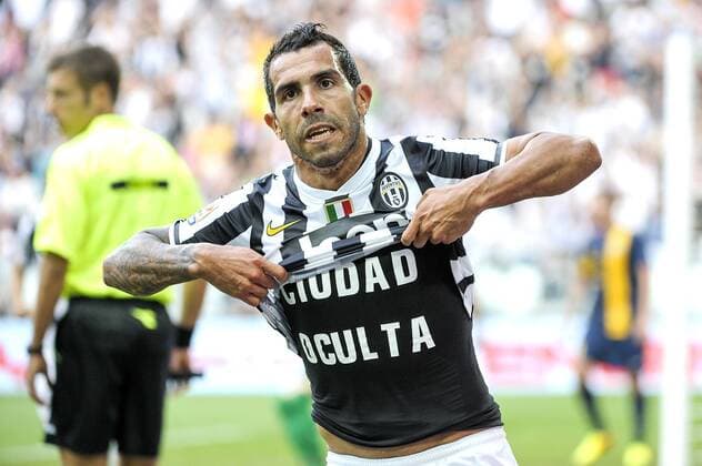 Carlos Tevez Juventus Serie A Juventus Turin - Hellas Verona federicoxtardito