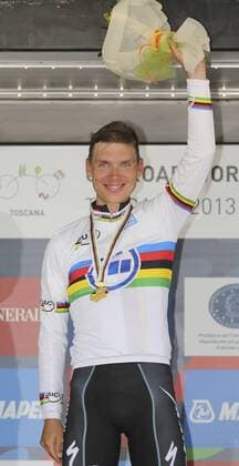 RADSPORT - Straßen-WM 2013 Florenz - 25.09.2013, Einzelzeitfahren Elite, Weltmeister Tony Martin (GER),