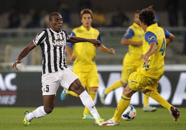 Angelo Ogbonna Juventus, Dos Santos Claiton Chievo, 25-09-2013 Football Calcio 2013 2014 Serie A Chievo AC Verona - Juventus Turin Foto MarcoxBertorello Insidefoto MarcoxBertorello