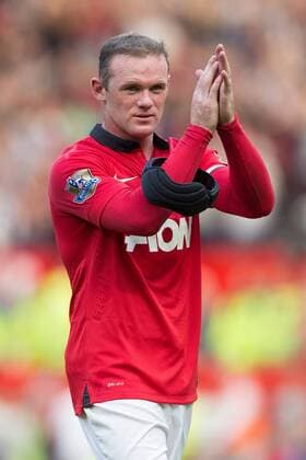 Wayne Rooney of Manchester United applauds the audience - Manchester United vs. West Bromwich Albion - Barclay s Premier League - Old Trafford - Manchester - 28 09 2013 Pic Philip Oldham Sportimage EDITORIAL USE ONLY. No use with unauthorised audio, video, data, fixture lists, club league logos or live services. Online in-match use limited to 120 images, no video emulation. No use in betting, games or single club league player publications.