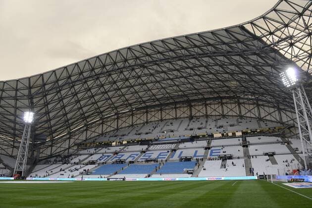 Fußball, Stadiongeschichte Olympique Marseille Stade Velodrome - Tribune Ganay FOOTBALL : Olympique Marseille - Ligue 1 - 06 10 2013 FranckPennant Panoramic 