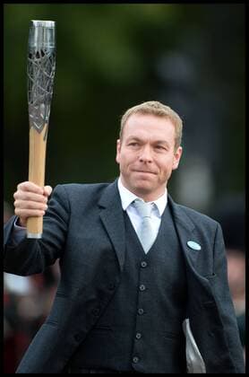 Queen s Baton Relay Launch at Buckingham Palace. Pipes and drums fronted by Sir Chris Hoy set off from Friary Court towards BP Forecourt during the Baton Relay Launch. The QBR Launch is an exceptionally high-profile Games event, an important milestone that begins the QBR that will unite the Commonwealth, at Buckingham Palace, London, United Kingdom. Wednesday, 9th October 2013. Picture by Andrew Parsons i-Images AndrewxParsonsx xi-Images  IIM-0604-0067