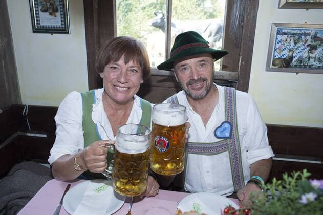 BMW Wiesn Stammtisch, 24,09.13 im Käferzelt München, Oktoberfest - Rosi Mittermaier und Christian Neureuther