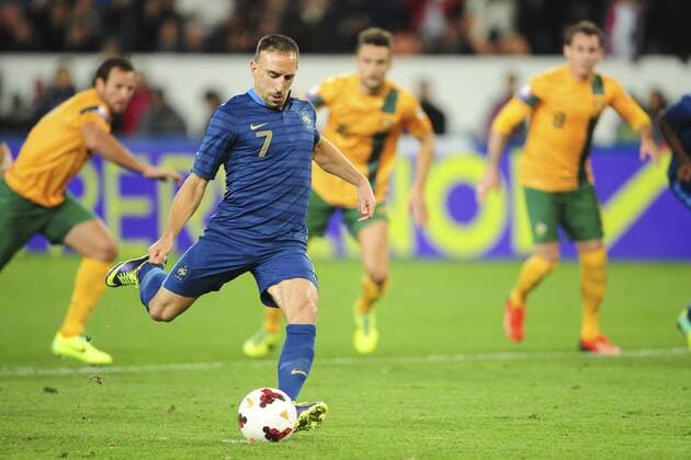 Franck Ribery (Fra) FOOTBALL: Frankreich - Australien. 11 10 2013 xJBAutissierx 