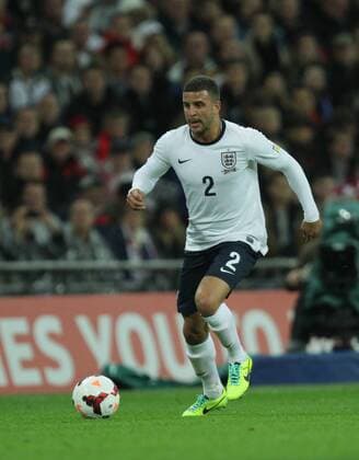 England v Montenegro - World Cup Qualifier . . Wembley, London, UK . . 11.10.2013 Kyle Walker, England.