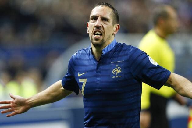 Franck Ribery (France) FOOTBALL : France vs Finlande - Qualification Coupe du Monde - 15 10 2013 GwendolineLeGoff Panoramic 