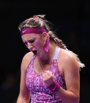 TEB BNP Paribas WTA Tennis Damen Championships first day match at the Sinan Erdem Dome October 22, 2013 in Istanbul, Turkey. Pictured: Victoria Azarenka of Belarus. 