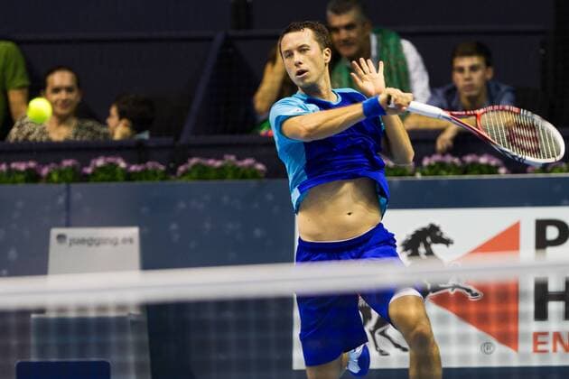 VALENCIA, SPAIN - OCTOBER 23: Valencia Open 500 Philipp Kohlschreiber Valencia, Spain. (Photo: JoseMiguelFernandezdeVelasco Cordon Press) 