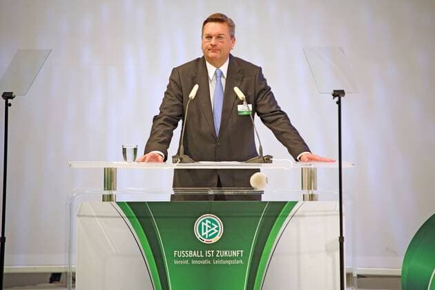 Reinhard Grindel, 60. Geburtstag am 19. September Reinhard Grindel wird zum neuen DFB Schatzmeister gewählt - 41. ordentlicher DFB-Bundestag, NCC Nürnberg