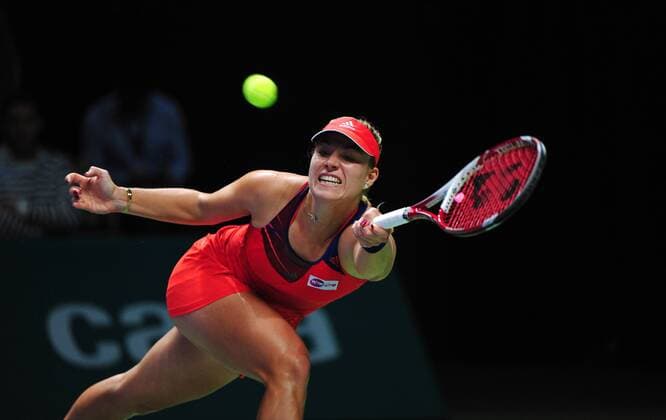2013 TEB BNP PARIBAS WTA Tennis Damen CHAMPIONSHIPS - ISTANBUL Türkei Angelique Kerber Deutschland