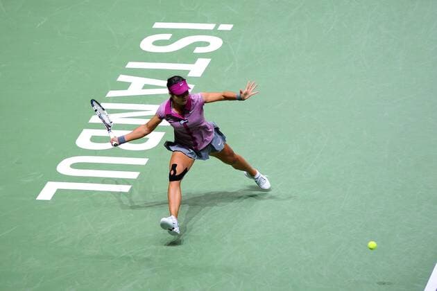 Na Li (CHI) TENNIS : Masters - Istanbul - WTA Tennis Damen - 26 10 2013 TennisMagazine Panoramic 