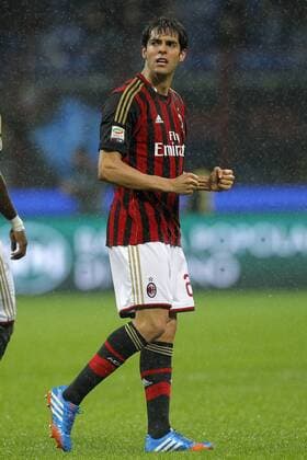 dopo il gol di Ricardo Kaka Milan, Goal Celebration, Milano Serie A AC Milan - Lazio Rom MarcoxBertorello