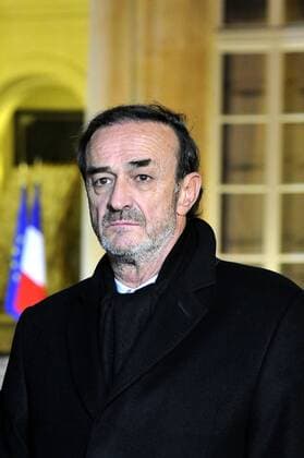 Funktionäre des Französischen Fußballverbandes (Federation francaise de football (FFF)) zu Gast im Elysee-Palast in Paris - Jean-Louis Triaud (Girondins de Bordeaux) GerardRoussel PANORAMIC 