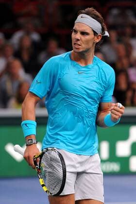 Rafael Nadal (ESP) TENNIS : Open de Paris - Masters 1000 - ATP Tennis Herren - Bercy - 31 10 2013 TennisMagazine Panoramic 