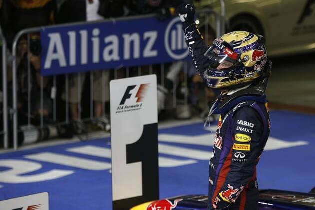 Motorsports: FIA Formula One World Championship 2013, Grand Prix of Abu Dhabi, 1 Sebastian Vettel (GER, Infiniti Red Bull Racing), xHOCHxZWEIx