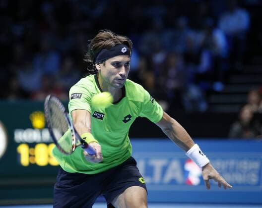 06.11.2013 London, England. David Ferrer during day three of the Barclays ATP Tennis Herren World Tour Finals from the O2 Arena. xHongboxChenx  ActionPlus11468084